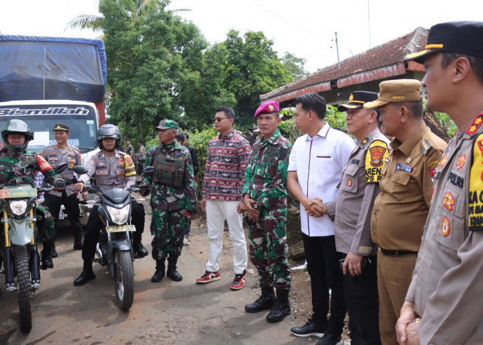 Polres Lampung Utara Kawal Distribusi Logistik Pilkada 2024