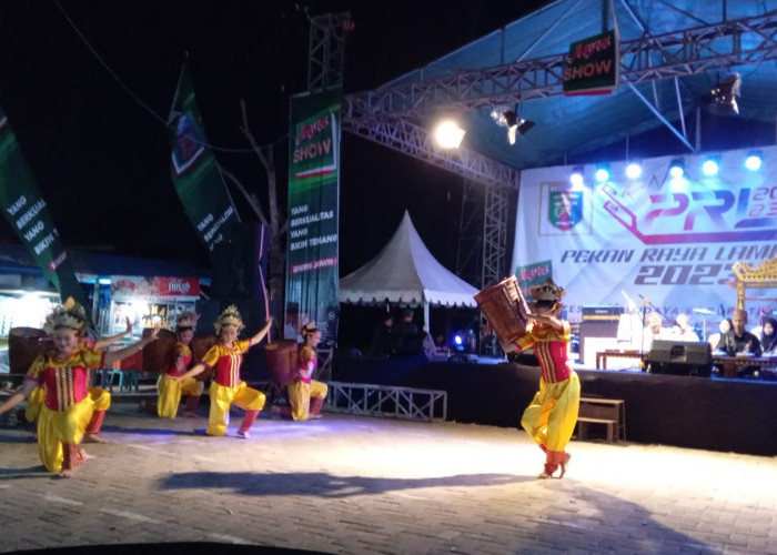 One Night di Pekan Raya Lampung, Tampilkan Kesenian dan Kebudayaan Khas Pesisir Barat