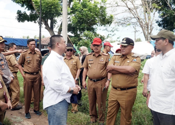 Bupati Lampung Selatan Siapkan Lahan Untuk Relokasi Pedagang Pasar Natar