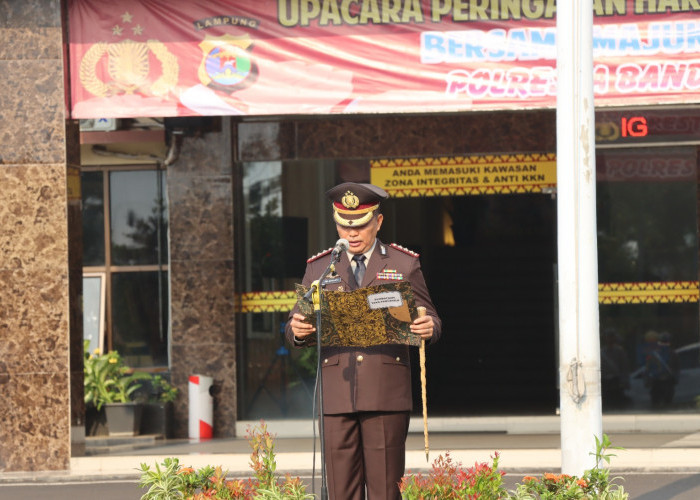 Polresta Bandar Lampung Peringati Hari Sumpah Pemuda Ke-59 