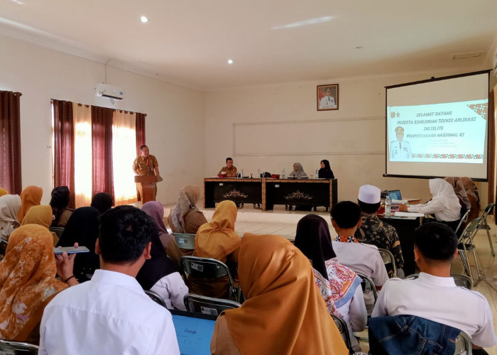 Dispersip Lampung Barat Gelar Bimtek Otomasi Perpustakaan Berbasis Inlislite 