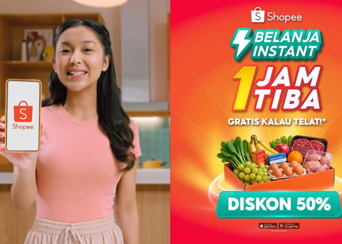 Belanja Sat Set! Shopee Jamin Pesanan Tiba 1 Jam atau Dapat Voucher Gratis