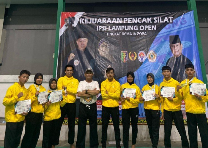 4 Atlet Pencak Silat Lampung Barat Bawa Pulang Gelar Juara di Kejuaraan IPSI Lampung Open 2024