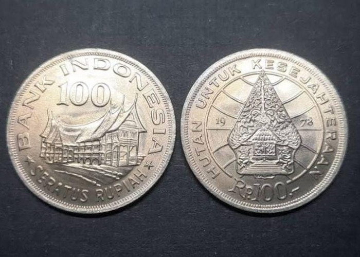 Uang Koin 100 Rupiah Buatan Tahun 1978 Ternyata Juga Jadi Incaran