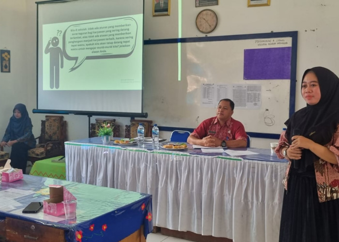 SMPN 1 Way Tenong Pembekalan CGP Materi Penerapan Budaya Positif di Sekolah 