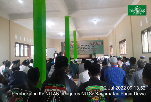 Kolaborasi Alumni PKNU Dengan MWCNU Pagardewa Gelar Pembekalan