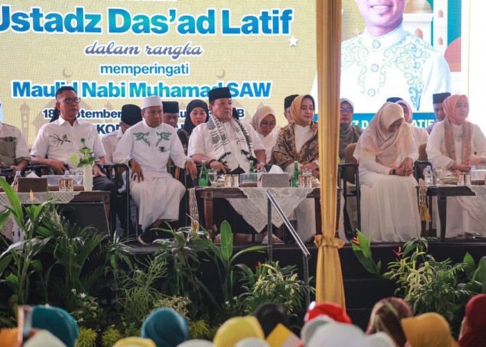 Hadiri Pengajian Akbar di PKOR Way Halim, Berikut Harapan Sekda Lampung Barat