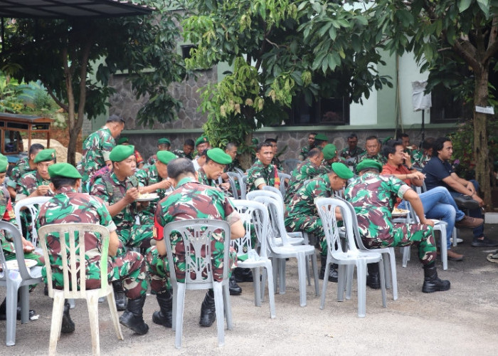 Halal Bihalal Kodim 0410/KBL Pererat Silaturahmi dan Perkuat Soliditas Prajurit