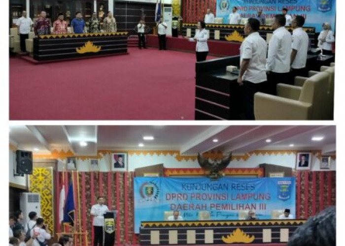 Tim Tiga Sebelas DPRD Lampung Gelar Reses Bersama di Kota Metro