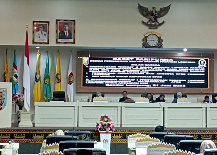 Pansus DPRD Lampung Beri Catatan Atas Temuan BPK RI Terhadap Laporan Keuangan Pemprov Lampung Tahun 2022 