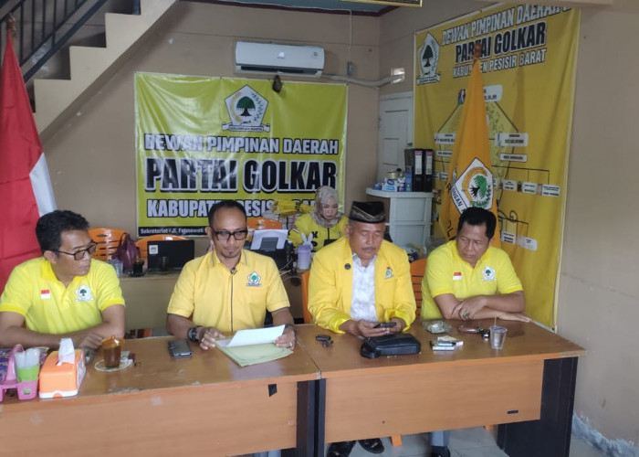 DPD Golkar Pesbar Buka Penjaringan Calon Ketua Jelang Musda III 2026