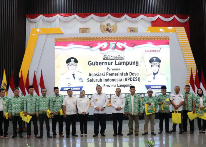 Pertemuan dengan Kedes se-Lampung, Gubernur Sampaikan Arah Kebijakan Pembangunan