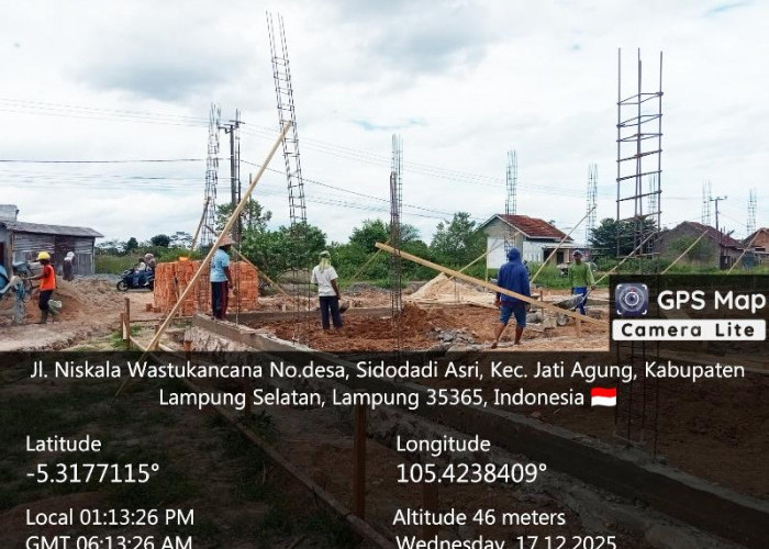 Babinsa Kawal Pembangunan Kopdes di wilayah Binaan 