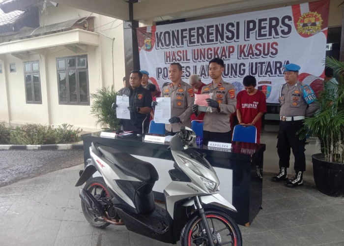 Laporan Palsu Dibegal, Pemuda Lampung Utara Ditangkap Polisi Bersama 5 Tersangka Lain