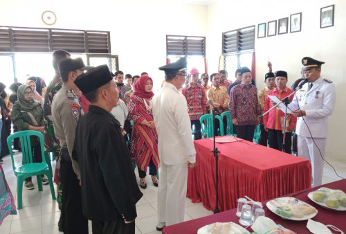 Suparyoto Gantikan Fhitri Aydi Jadi Pj Peratin Gunungterang