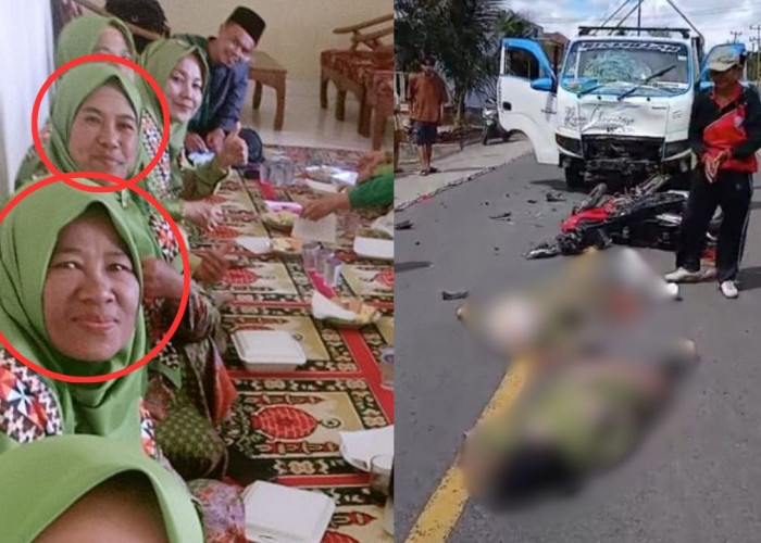 Duka Muslimat NU Lampung Barat, Dua Pengurus PAC Batu Ketulis Meninggal Kecelakaan
