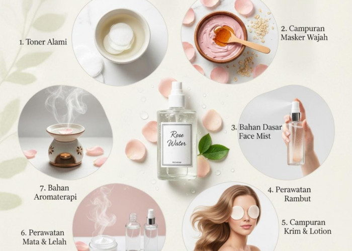 Rahasia Cantik Alami, Cara Memanfaatkan Air Mawar untuk Produk Kecantikan Sehari-hari