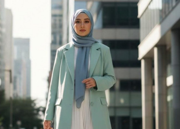 Inspirasi OOTD Kantor Hijab, Tampil Santai, Tetap Profesional Sepanjang Hari
