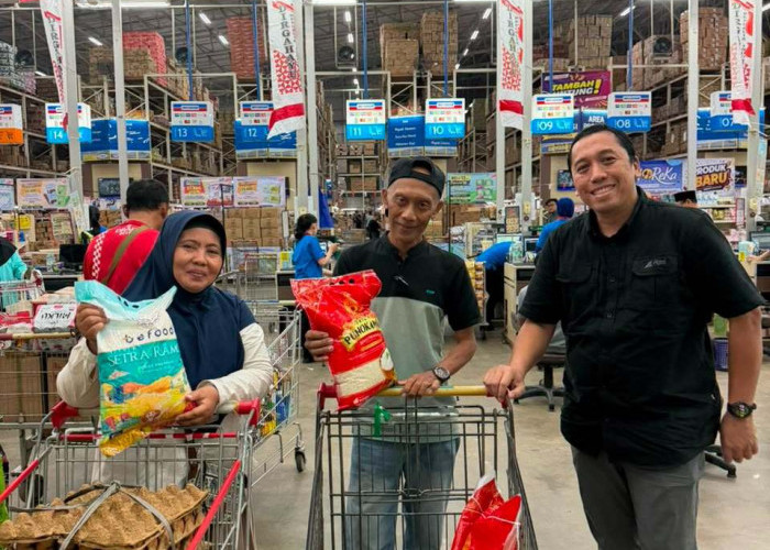 BULOG Lampung Pastikan Stok Beras Aman, Perluas Distribusi Beras Premium ke Retail Modern