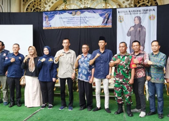 Ketua KT Bandar Lampung Rahmawati Lantik Pengurus KT se-Labuhanratu