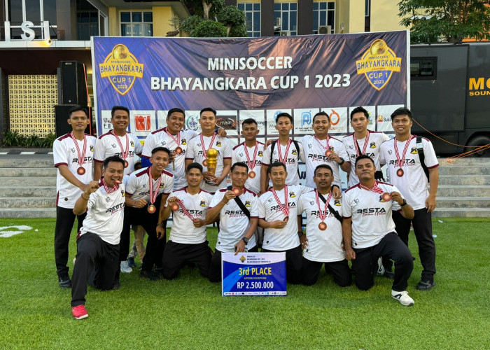 Pertandingan Mini Soccer Bhayangkara Cup I 2023, Resta Balam United Sabet Juara 3