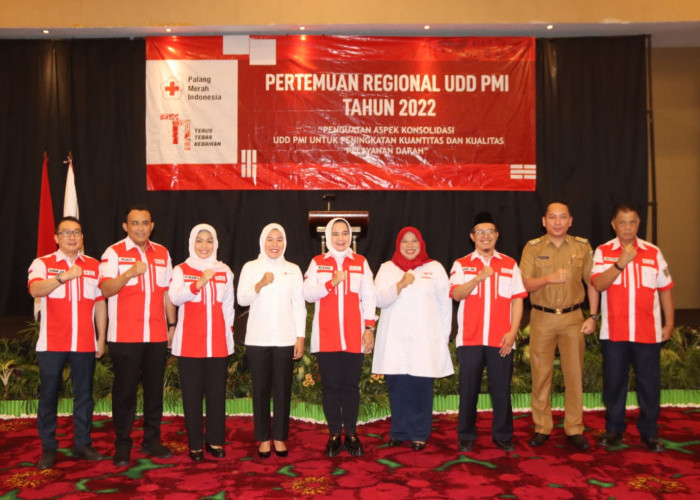 Lampung Tuan Rumah Pertemuan Regional I Unit Donor Darah PMI 2022 se-Sumatera, Banten dan DKI Jakarta
