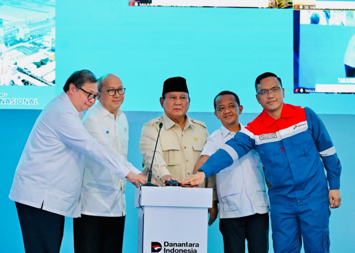 Prabowo Subianto Resmikan 13 Proyek Hilirisasi Rp116 Triliun Tahap II
