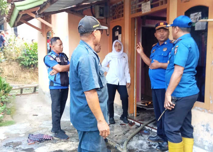 Kebakaran Rumah di Way Gubak Bandar Lampung Diduga Akibat Korsleting Listrik