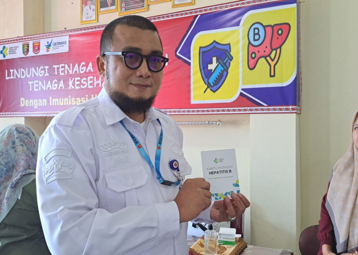 874 Nakes di Lampung Barat Jadi Peserta Imunisasi Hepatitis B