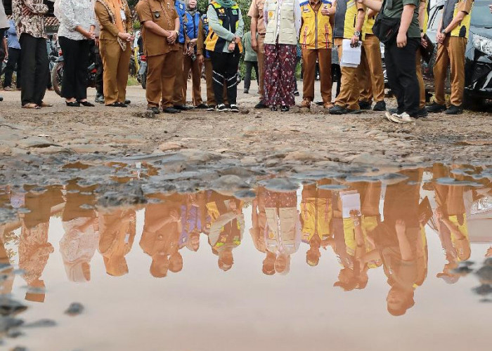 Wagub Jihan Tinjau Ruas Jabung–Simpang Maringgai, Pembangunan Dimulai Usai Lebaran