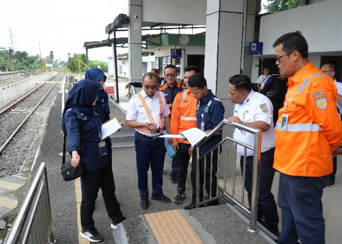 KAI Divre IV Tanjung karang Siap Sambut Angkutan Lebaran 2026 Usai Lolos Pemeriksaan Operasional