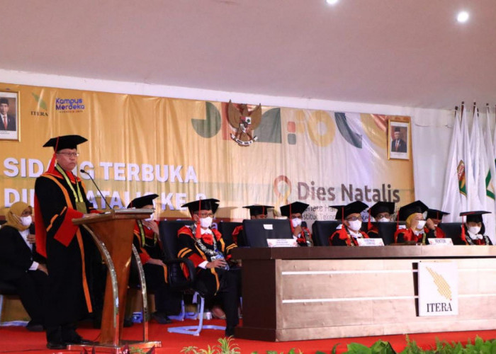 Dies Natalis Ke-8 ITERA, Arinal Harapkan ITERA Jadi Penggerak dan Pelopor Kemajuan di Sumatera