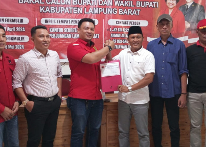 Kembalikan Berkas, Mas BK Resmi Terdaftar Sebagai Kandidat Bakal Calon Wakil Bupati di PDIP