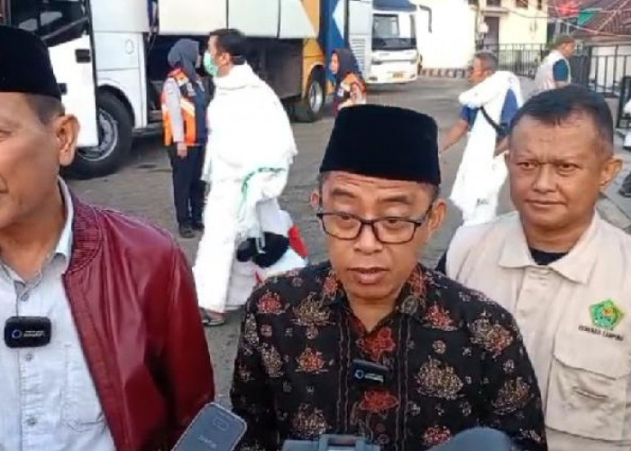 7.276 Jamaah Calon Haji Asal Lampung Telah Berangkat ke Tanah Suci, 25 Tunda Keberangkatan