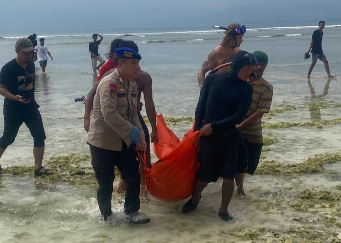 Turis Prancis Ditemukan Meninggal Dunia di Perairan Pantai Walur