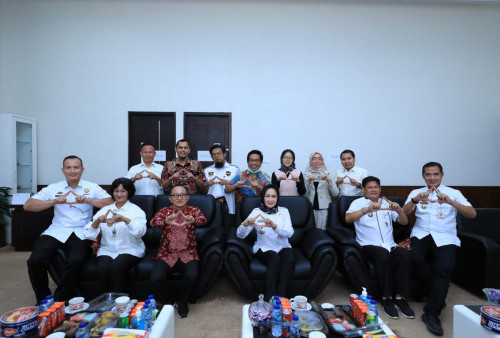 Silaturahmi dengan Winarti, Radar Lampung Group Perkuat Sinergi dengan Pemkab Tulangbawang