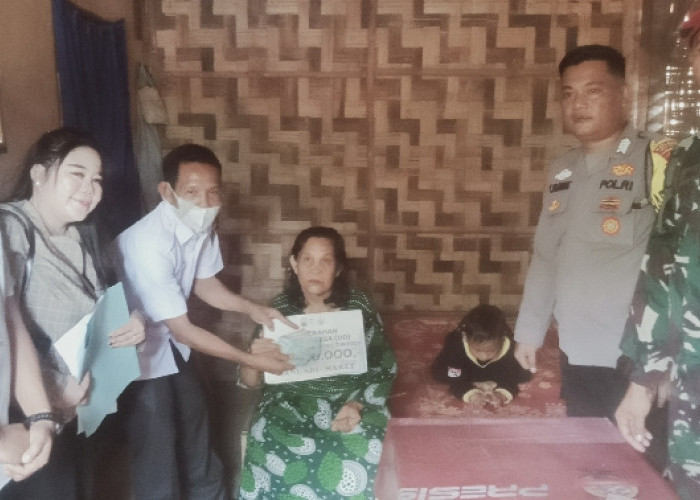 Pemdes Gedung Agung Salurkan BLT DD 2026 Kepada Dua KPM 