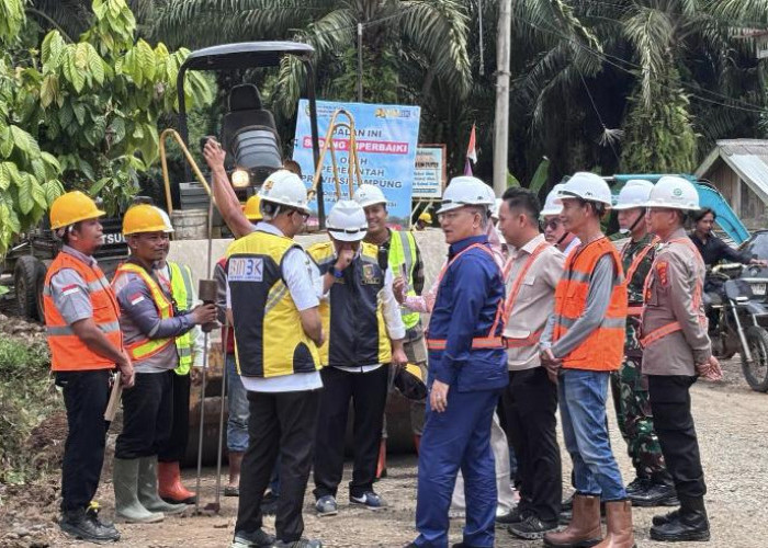 Akses Lampung–Sumsel Diperkuat, Tiga Ruas Jalan Way Kanan Mulai Diperbaiki