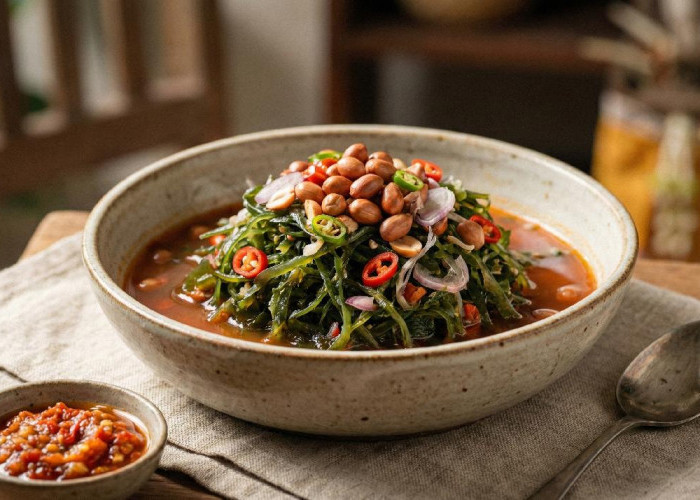 Bulung Buni Kuah Pindang, Kuliner Tradisional Bali yang Segar dan Sarat Makna