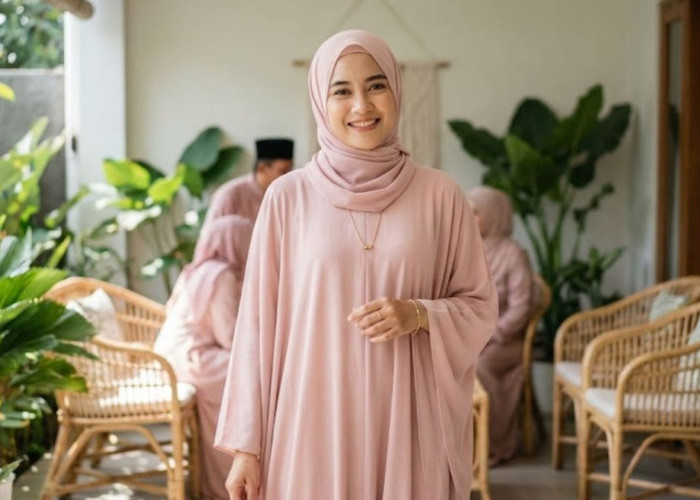 Tren Abaya Lebaran 2026: Fleksibel Dipakai dari Pagi Sampai Malam