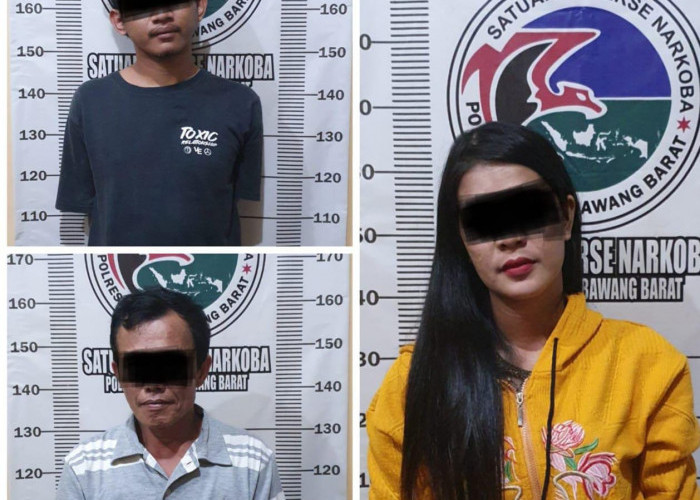 Tiga Pelaku Kasus Narkoba Diamankan di Kos-kosan Wilayah Tulang Bawang Barat