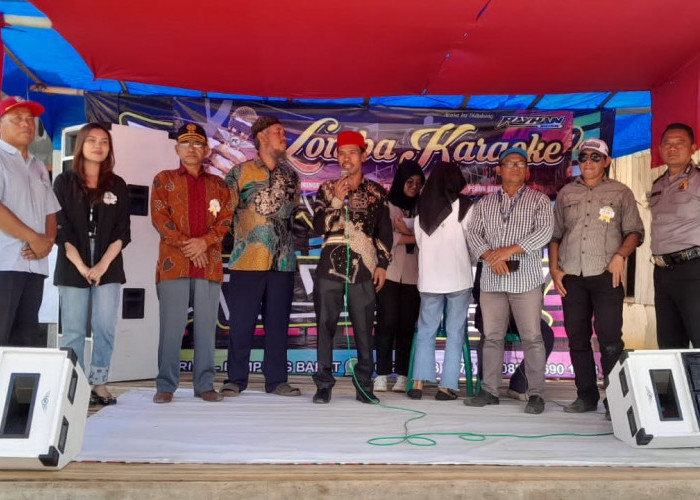 Ratusan Warga Adu Suara di Lomba Karaoke Bersama Mas Boi 
