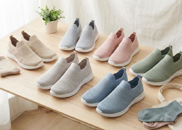 5 Sepatu Slip-On Mirip Skechers Versi Hemat