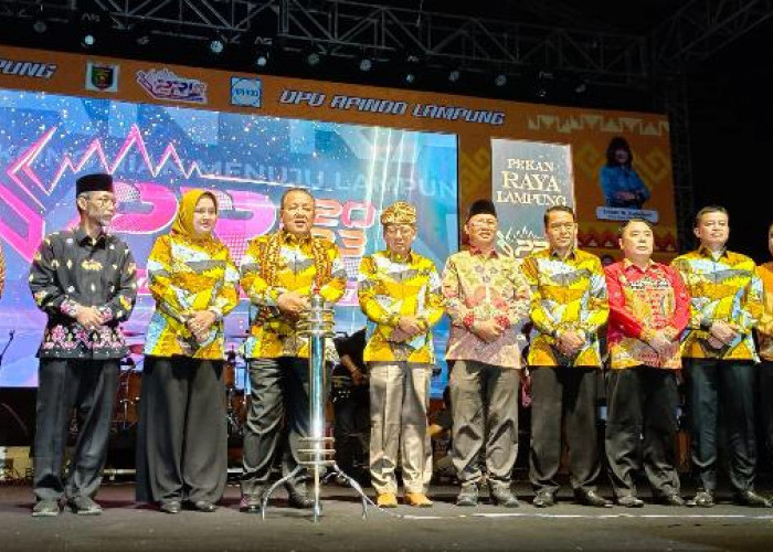 Buka Pekan Raya Lampung, Gubernur Arinal Berharap Jadi Ajang Promosi Potensi yang Dimiliki Lampung
