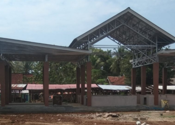Ditarget Rampung Pertengahan Desember 2023, Pembangunan Pasar Tanjung Rejo Sudah Capai 93 Persen