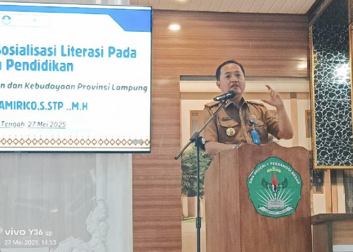 Kadisdikbud Lampung Dorong Sekolah Tingkatkan Literasi untuk Kembangkan Daya Pikir Kritis Siswa