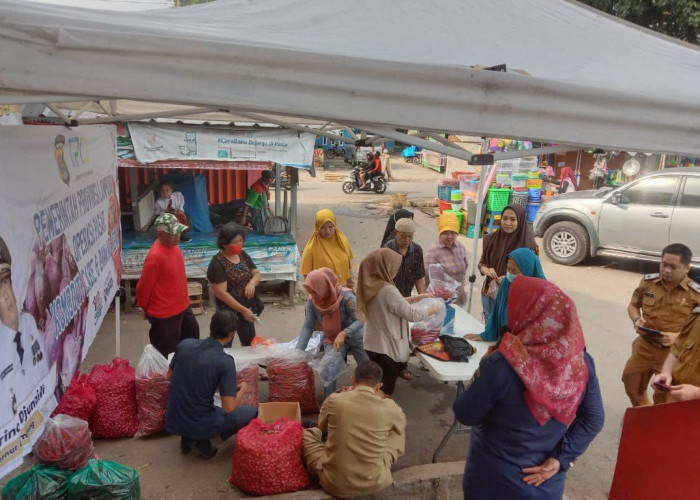 Stabilkan Harga, TPID Lampung Gelar OP Cabai dan Bawang Merah