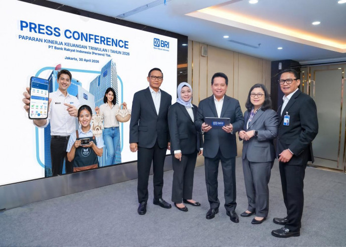 BRI Catat Laba Rp15,5 Triliun di Triwulan I 2026, Tumbuh 13,7 Persen di Tengah Tekanan Global
