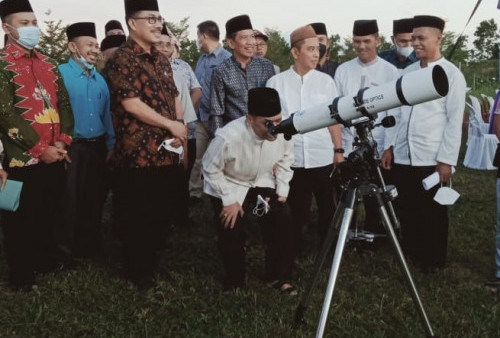 Sekda Lampung Selatan Pantau Hilal di ITERA