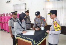 Kapolres Lampung Utara Lantik Tiga Pejabat Utama, Termasuk Kasi Humas